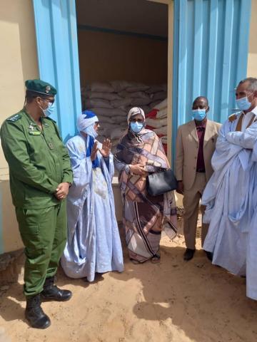 مفوضة الأمن الغذائي تتفقد تعاونيات ومنشئات تابعة لقطاعها بآدرار 