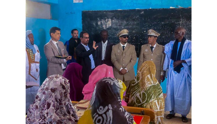 بعثة من المجلس الأعلى للتهذيب تزور بعض المؤسسات التعليمية في مدينة تجكجة
