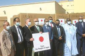 موريتانيا تتسلم معدات طبية مقدمة من طرف الحكومة اليابانية
