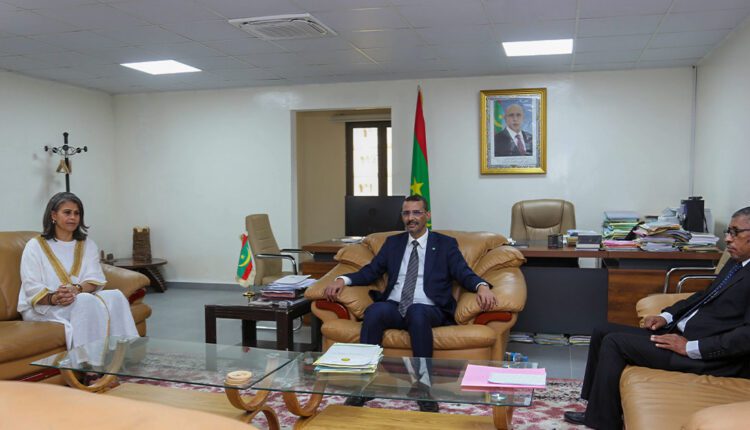 وزير الثقافة يستقبل ممثلة المنظمة الدولية للفرانكوفونية لشمال افريقيا