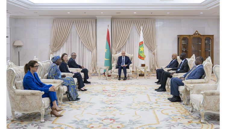 رئيس الجمهورية يستقبل المدير العام لمنظمة الصحة العالمية