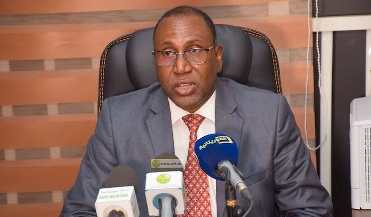 وزير الصحة سيدي ولد الزحاف