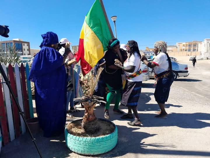 صزرة من نواذيبو، لأفراد من الجالية السنغالية في استقبال سونكو