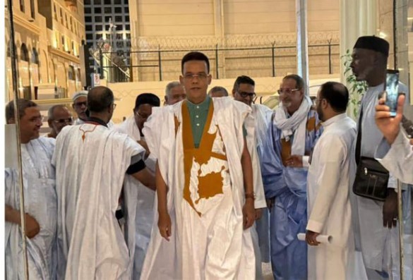 وزير الشؤون الإسلامية يتفقد الحجاج الموريتانيين