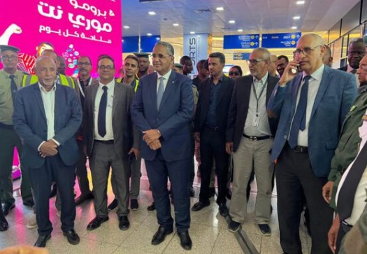 افتتاح منشئات خدمية  بمطار نواكشوط الدولي “أم التونسي”