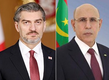الرئيس الموريتاني يهنئ نظيره الجورجي
