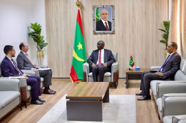 وزير الخارجية الموريتاني يستقبل سفير إسبانيا