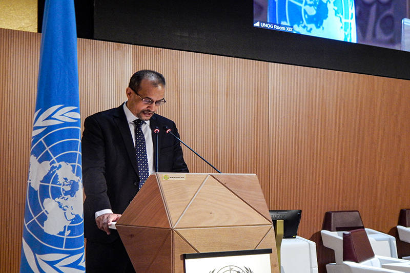 معالي مفوض حقوق الإنسان والعمل الإنساني والعلاقات مع المجتمع المدني، الشيخ أحمدو ولد أحمد سالم ولد سيدي