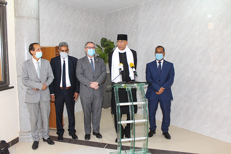 "آسكنا" تساهم في تأمين الطاقة الكهربائية النظيفة لمطار نواكشوط 