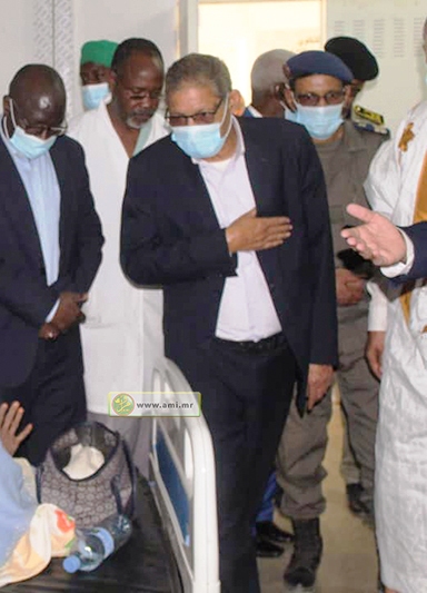 والي الحوض الشرقي يتفقد منشئات صحية بالنعمة 