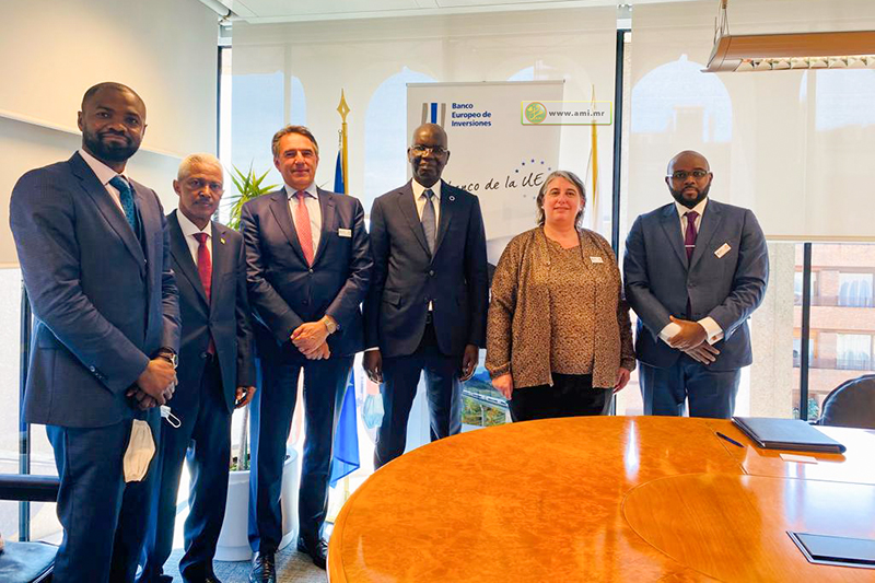 مباحثات بين وزير الشؤون الاقتصادية وممثلة البنك الأوروبي للاستثمار