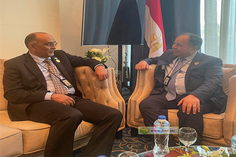 وزير المالية يبحث علاقات التعاون مع نظيره المصري