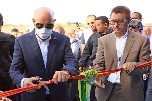 غزواني يدشن ثلاثة مشاريع هامة في مجال الطاقة الكهربائية