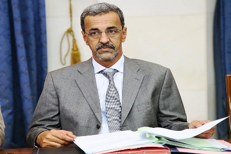 وزير الصيد والاقتصاد البحري، وزير التجارة وكالة، السيد ادي ولد الزين