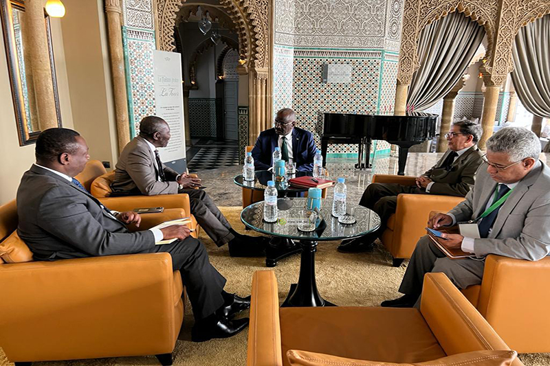 وزير الخارجية يبحث آفاق التعاون مع سفير بنين في موريتانيا المقيم بالرباط