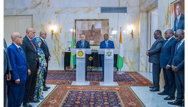 الرئيس الافواري: بحثنا التحديات التي تواجه المنطقة