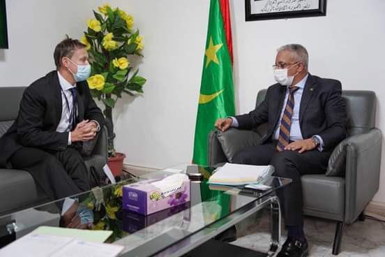 وزير الصحة يجري لقاءات مع دبلوماسيين وممثلي هيئات دولية بنواكشوط 
