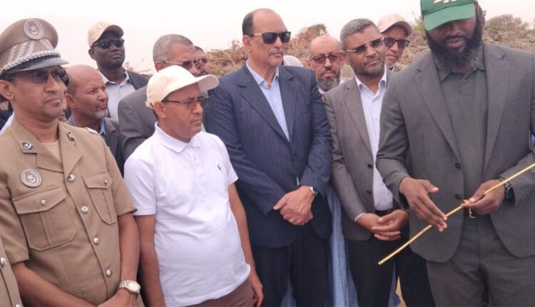 وزير الزراعة يتفقد منشآت زراعية بولاية اترارزة