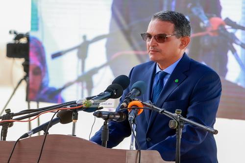 وزير التحول الرقمي والابتكار وعصرنة الإدارة السيد عبد العزيز ولد داهي