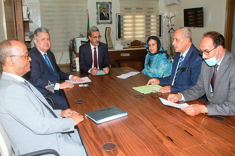 وزير الصيد يبحث تعزيز التعاون مع السفير التركي بنواكشوط 