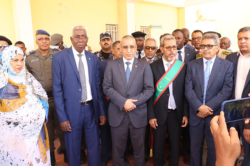 وزير الداخلية يبدأ برنامجا لزيارة ولايات البلاد من ولاية نواكشوط الجنوبية 