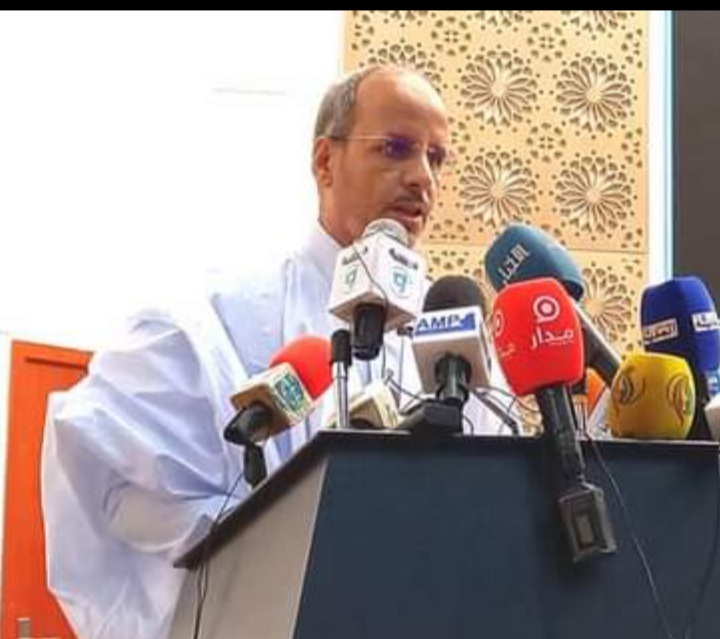رئيس الحزب الحاكم في موريتانيا محمد ماء العينين اييه