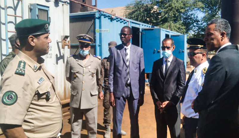 على هامش زيارة تفقدية للمركز من طرف والي الولاية 