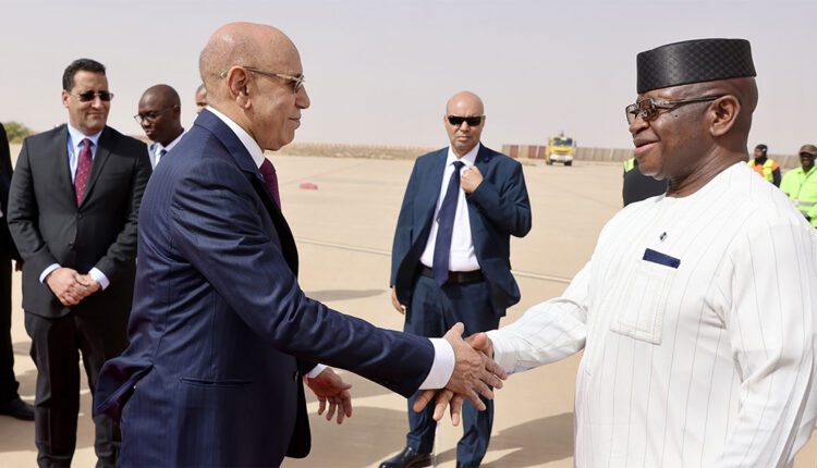 رئيس جمهورية سيراليون يصل العاصمة نواكشوط