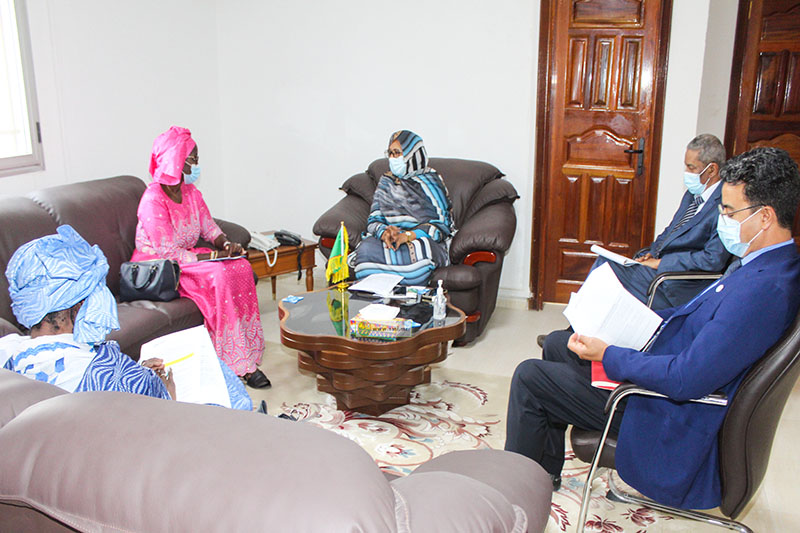 مفوضة الأمن الغذائي تبحث أوجه التعاون مع مسؤولة ببرنامج الغذاء العالمي