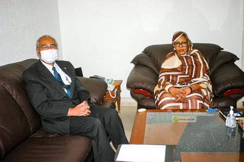 السفير الياباني بنواكشوط يثمن التعاون مع موريتانيا في مجال الأمن الغذائي 