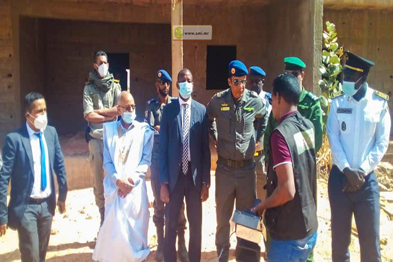 والي تكانت يتفقد منشئات خدمية وصحية في مدينة تجكجة