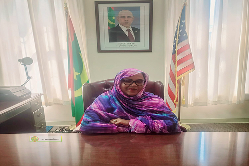 أمريكا تعتمد بنت بيده سفيرة جديدة لموريتانيا 