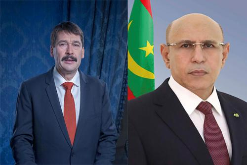 الرئيس الموريتاني: مستعدون للعمل على تطوير علاقتنا مع المجر 
