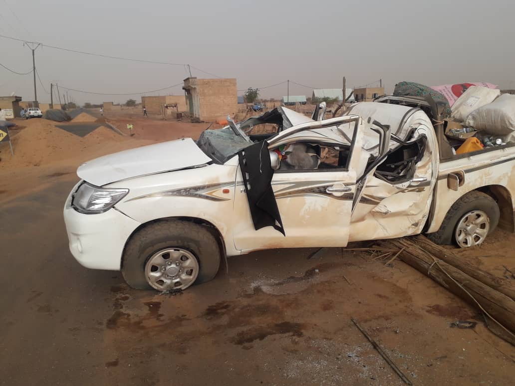 حالة وفاة وإصابات في حادث سير قرب باسكنو في الحوض الشرقي