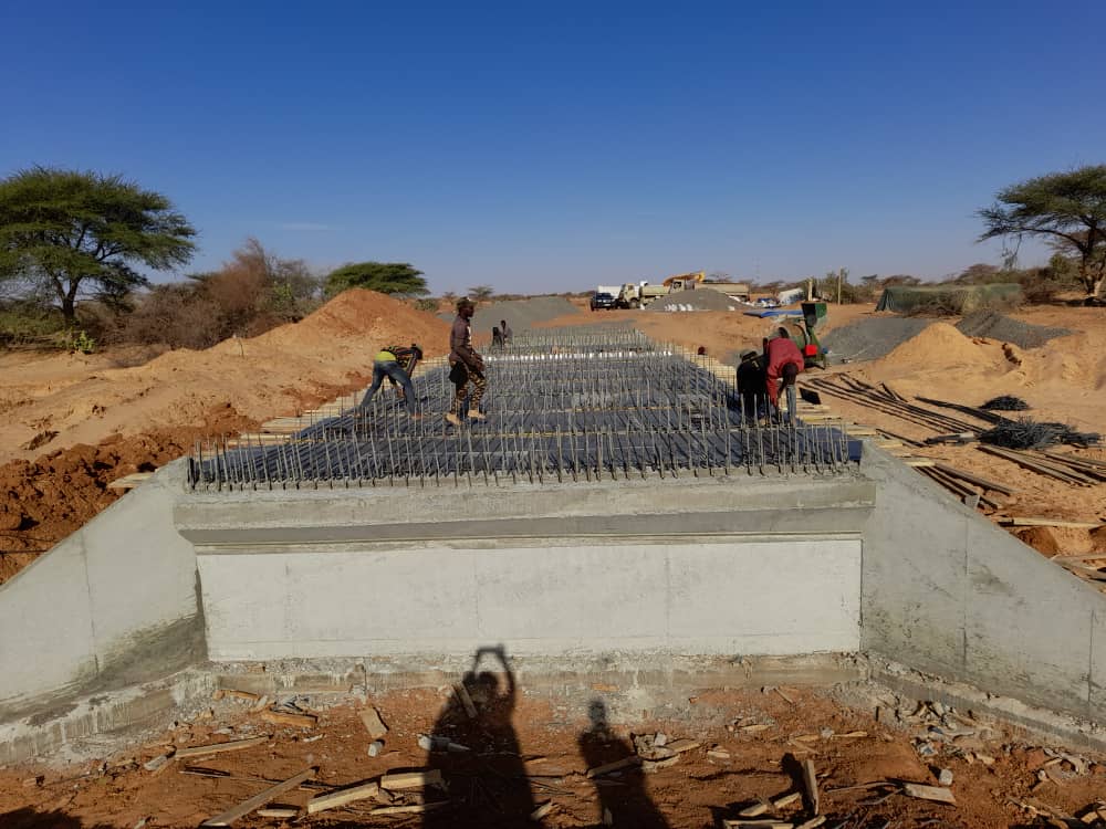 مؤسسة صيانة الطرق تعلن تقدم الأشغال في جسر "لفدَ" بالحوض الغربي