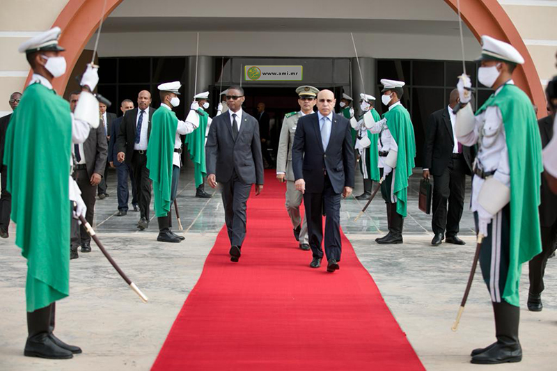 وزيران ومستشاران يرفقان الرئيس غزواني إلى بروكسيل 