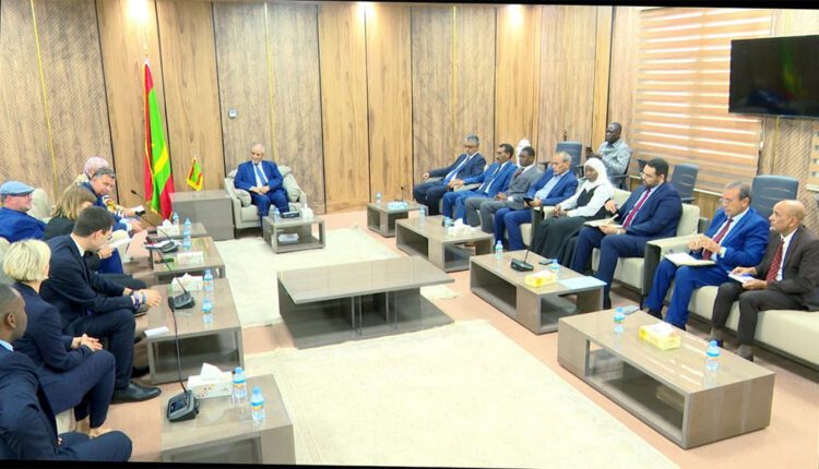 رئيس الجمعية الوطنية يستقبل وفدا برلمانيا من البوندستاغ الألماني
