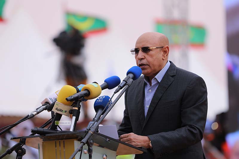 غزواني أمام منقبي الشامي: ما تقومون به قيمة مضافة للاقتصاد الوطني 