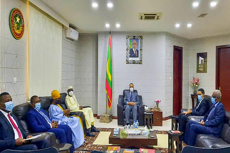 اعتماد سفير جديد لغانا في موريتانيا 