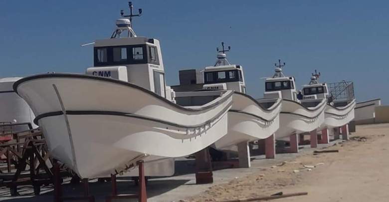 شركة وطنية تعرض نماذج من انتاجها في مجال صناعة السفن للجمهور 