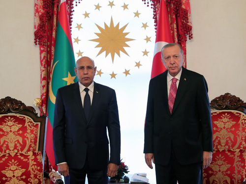 مباحثات بين الرئيسين غزواني وأردوغان في اسطنبول