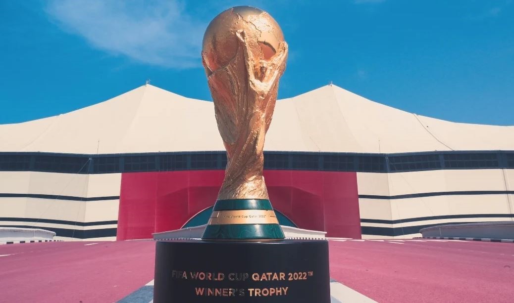 مجسم كأس العالم قطر 2022