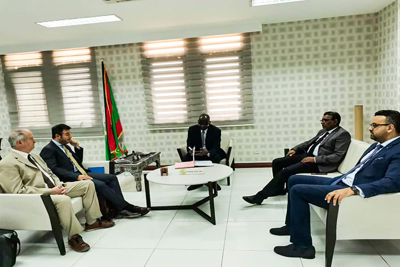 وزير الشؤون الاقتصادية يبحث مجالات التعاون مع بعثة من الصندوق الدولي للتنمية 