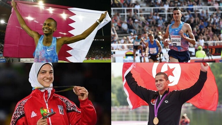 الرياضيون العرب المرشحون للتتويج في أولمبياد طوكيو