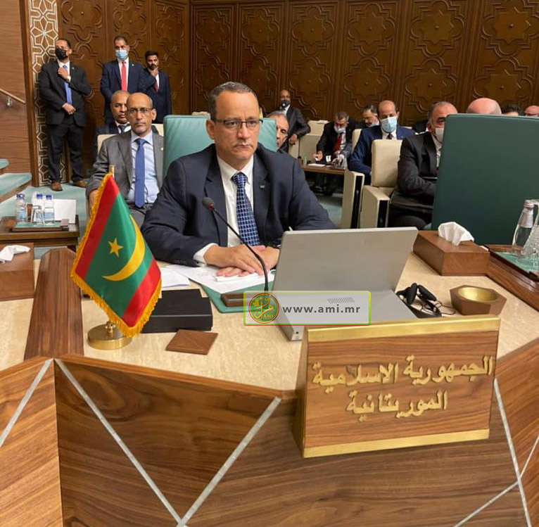 موريتانيا تؤكد أمام مجلس وزارء خارجة العرب موقفها الثابت من القضية الفلسطينية 