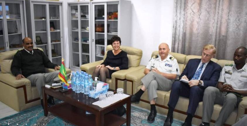 لقاء أمني بمدرسة الأركان مع وفد من حلف شمال الأطلسي 