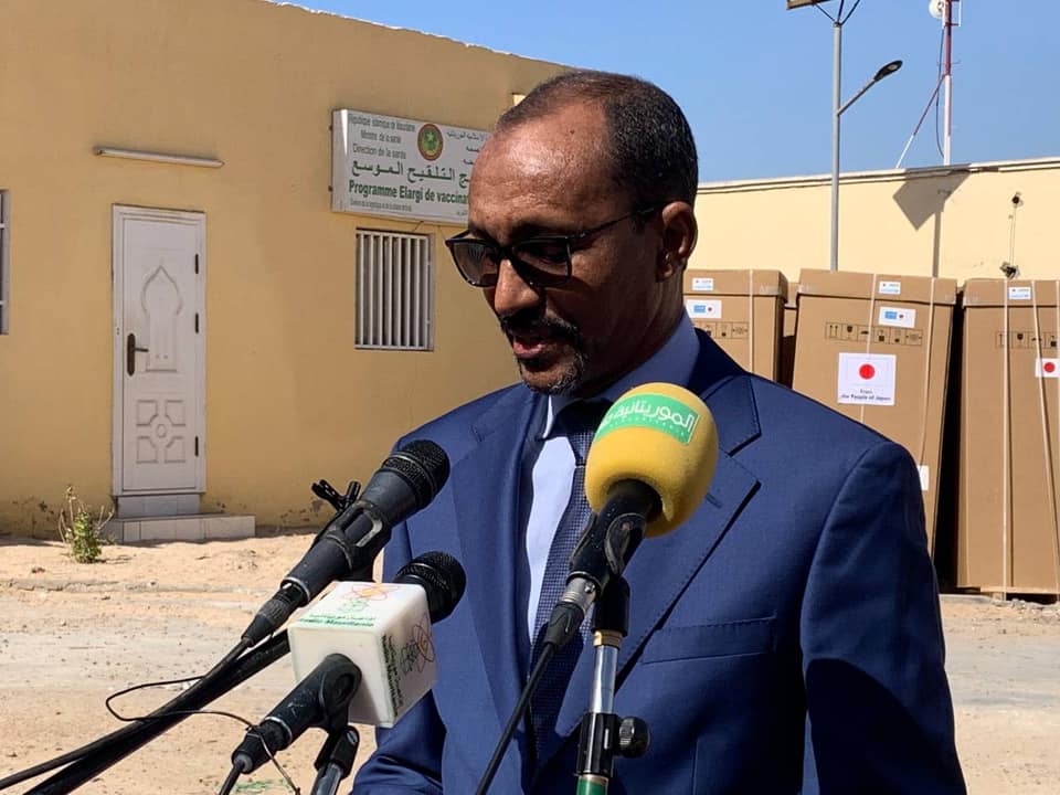 وزارة الصحة تتسلم مواد طبية ومعدات من اليابان لصالح البرنامج الموسع للتلقيح