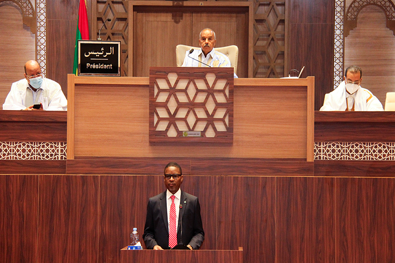 الوزير الأول يلقي خطابه أمام البرلمان في مقره الجديد (معلومات عن المبنى)