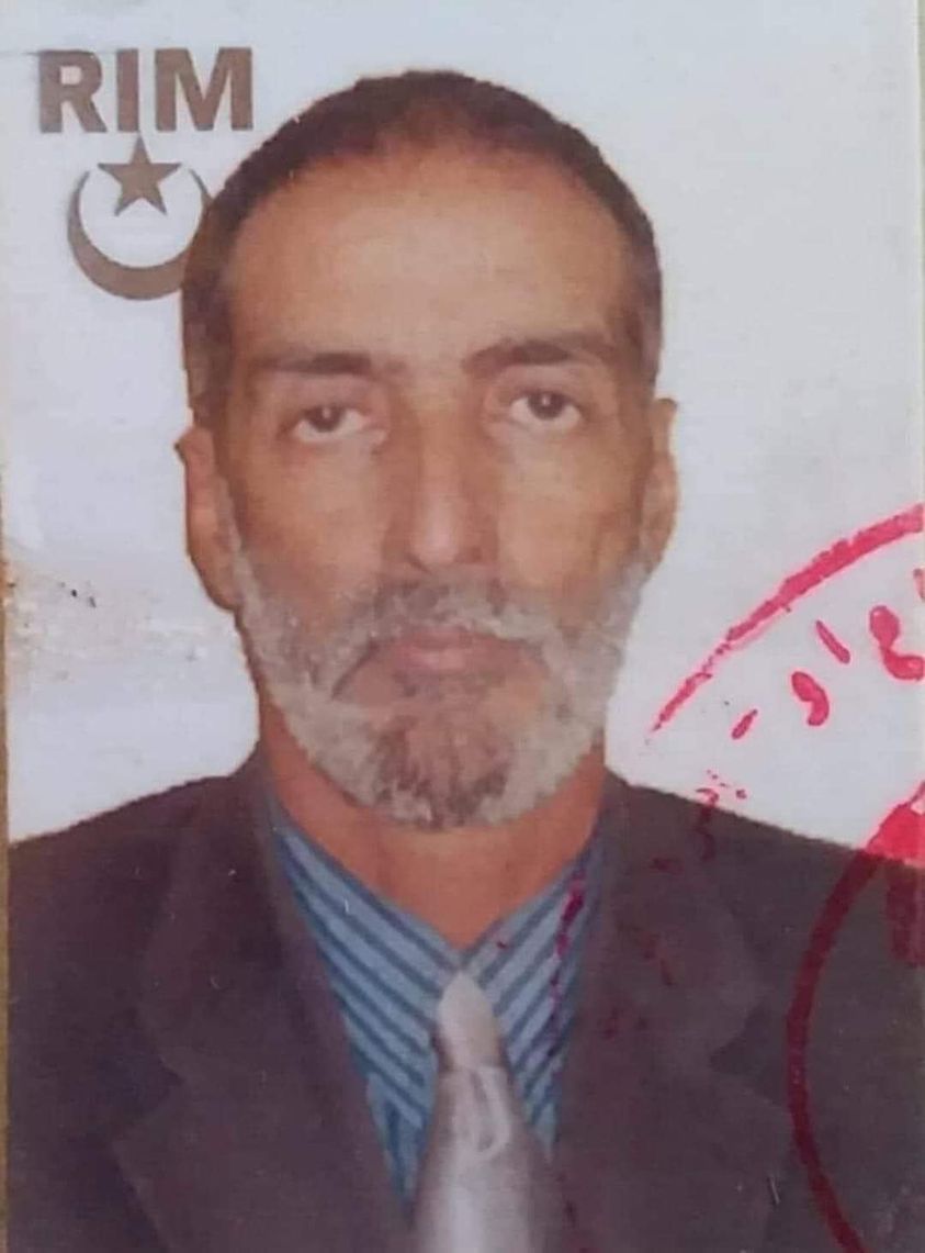 صورة المرحوم بإذن الله المصطفى ولد محمدن