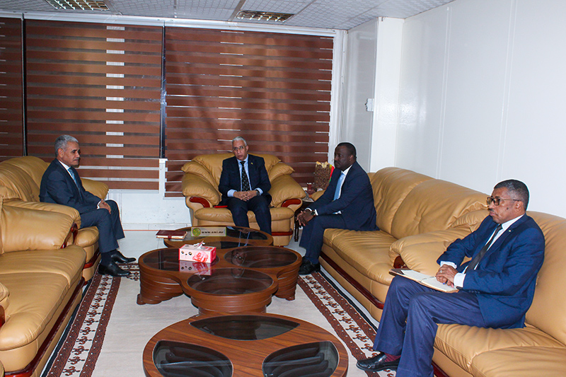 وزيرالثقافة يبحث علاقات التعاون مع السفير الليبي بنواكشوط 